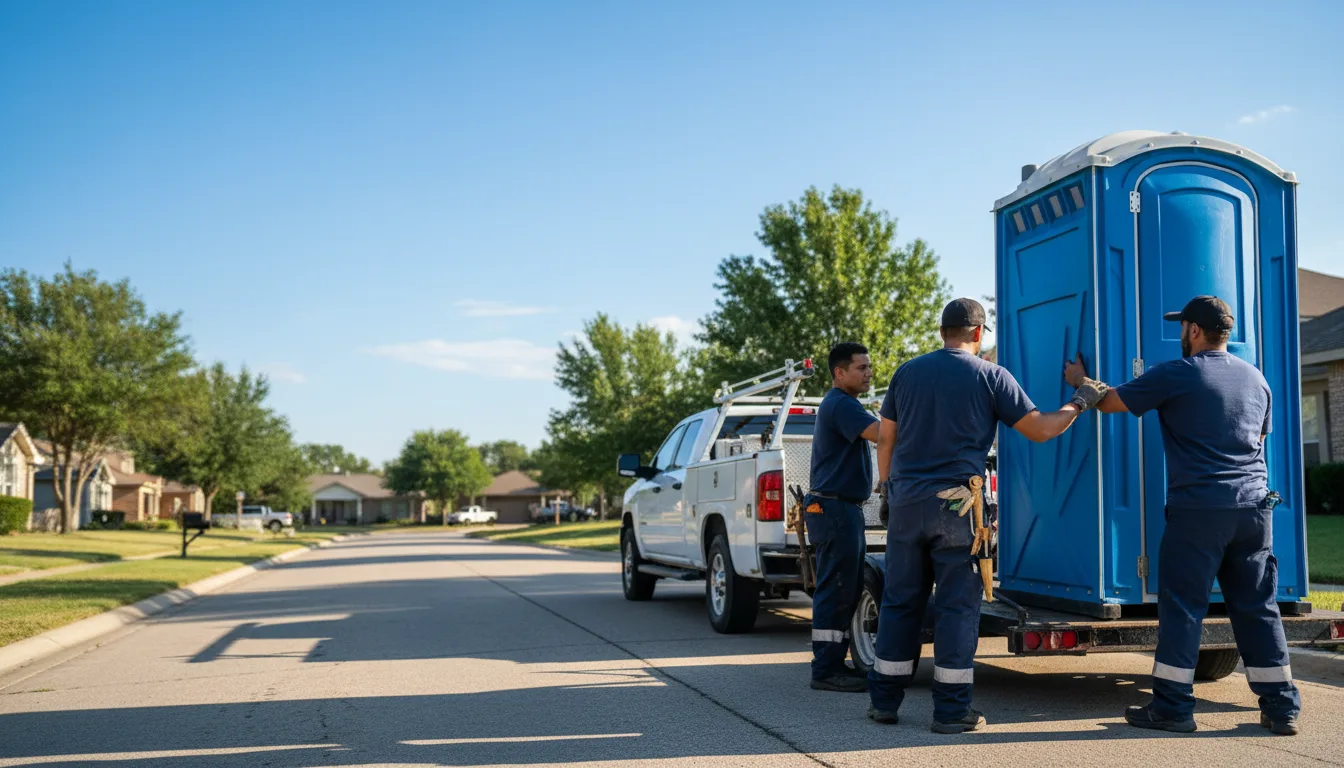Portable Toilet Rental in Rover, AR near me
